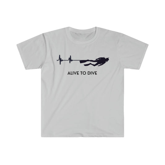 Alive to Dive Unisex T-shirt